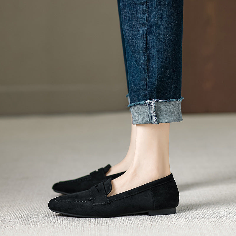 Retro French Style Versatile Loafers