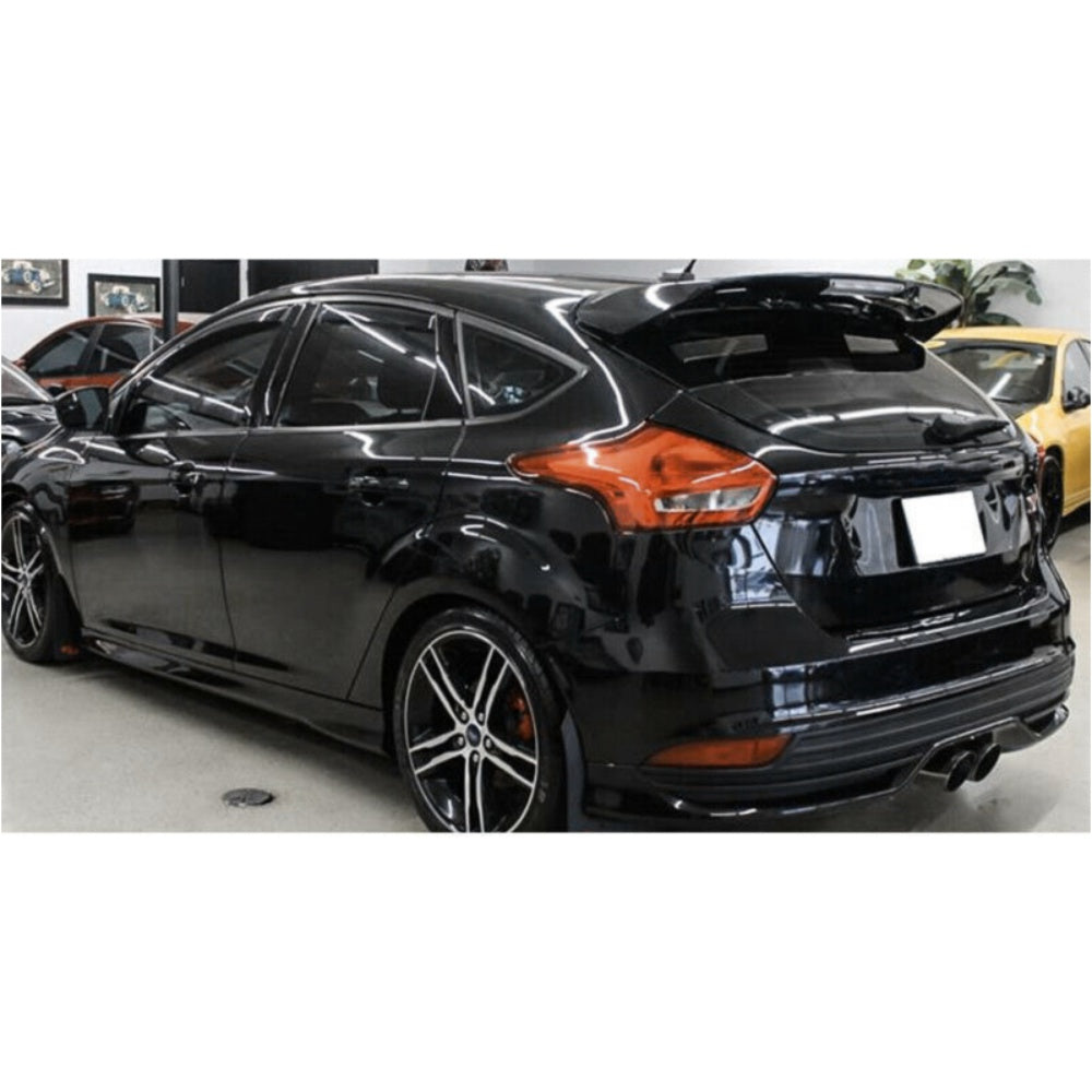 For 12-18 Ford Focus Acrylic Window Visor Vent Sun Rain Deflector Guard 4PCS Set