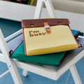 Color Blocked IPad Computer Bag, Contrasting Color Handheld Tablet Liner, Wear-resistant Protective Cover, Storage Bag, Gift