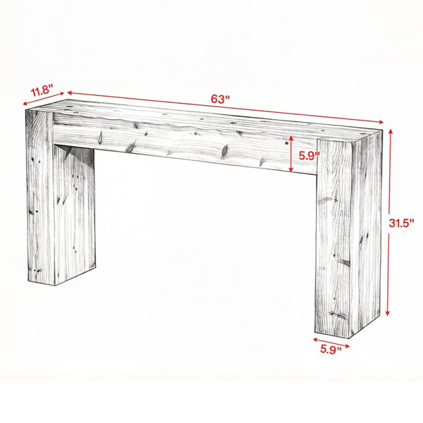 Long Console Table