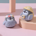 Send Boyfriend Couple To Unzip Penguin Diy Material Bag Handmade