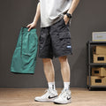 Mens Fashionable Sports Ice-Silk Utility Shorts