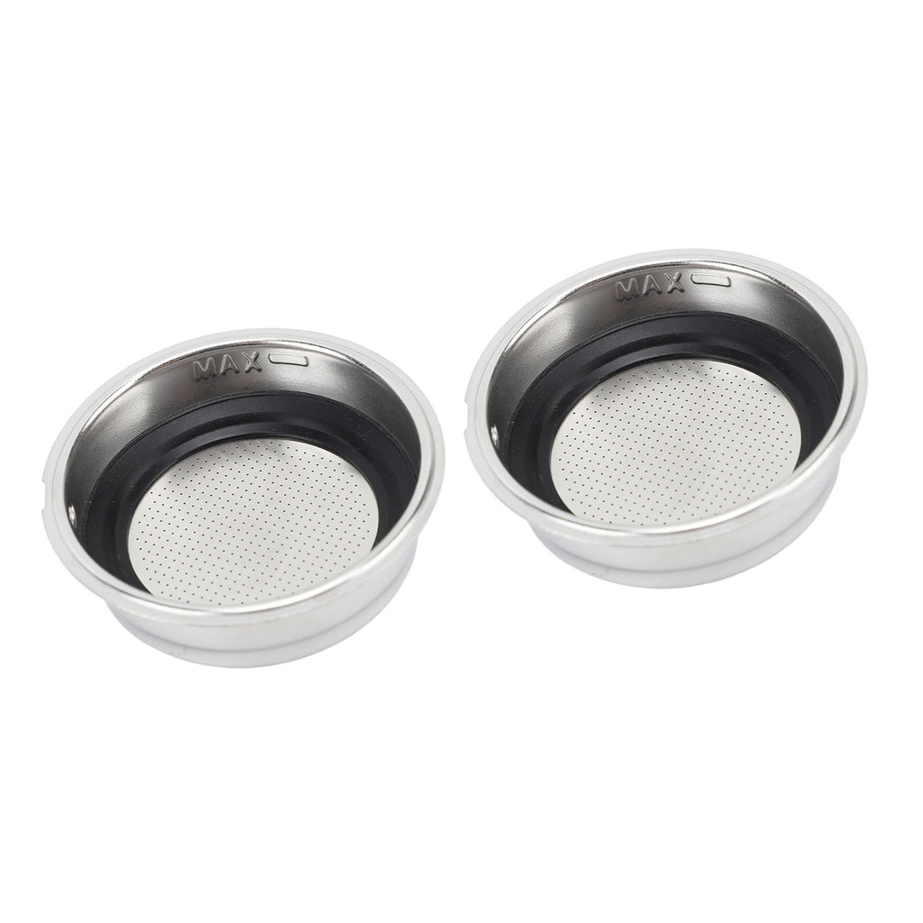 51mm Filter Basket Reusable Stainless Steel Portafilter Basket For Delonghi Semi Automatic Coffee Machine Single Cup