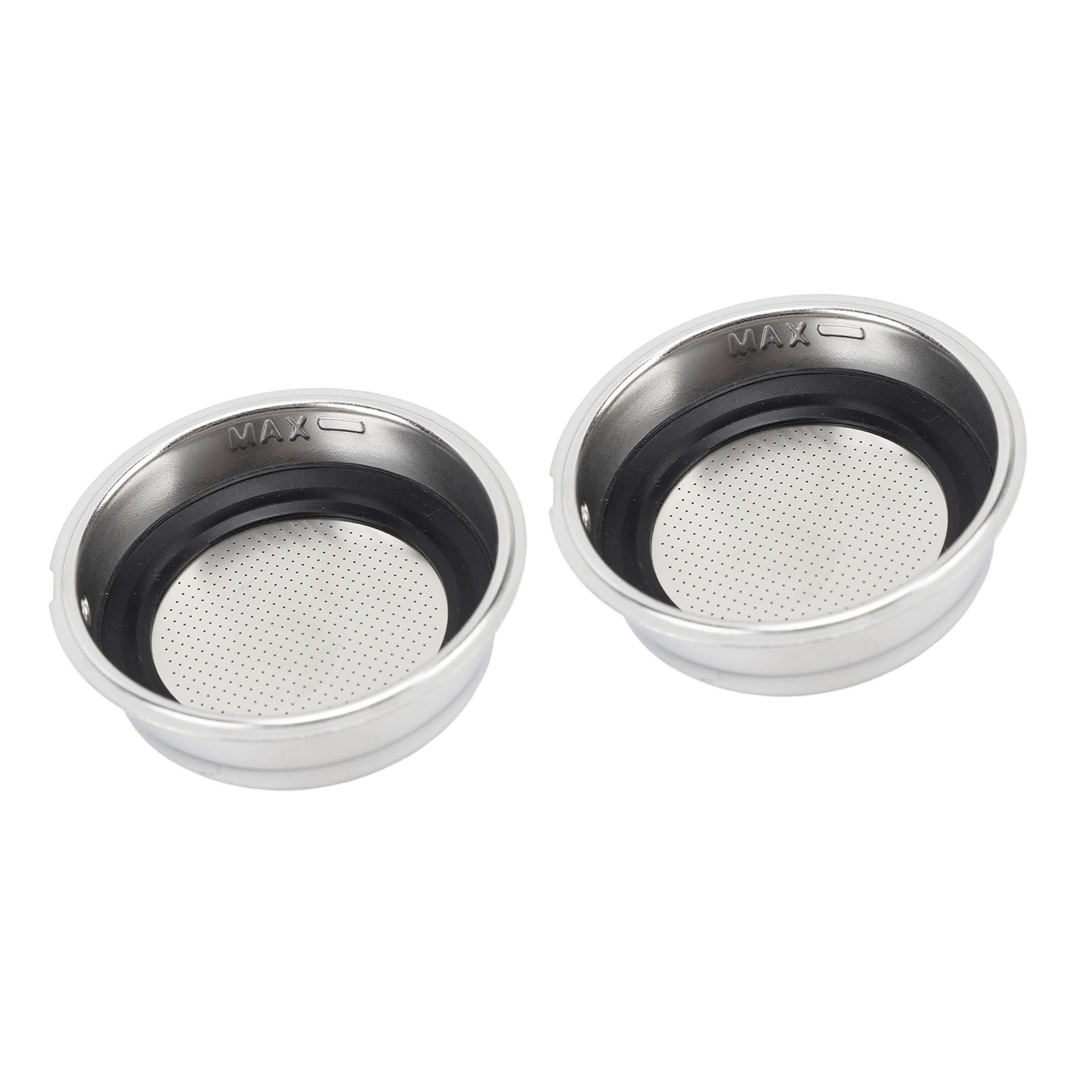 51mm Filter Basket Reusable Stainless Steel Portafilter Basket For Delonghi Semi Automatic Coffee Machine Single Cup