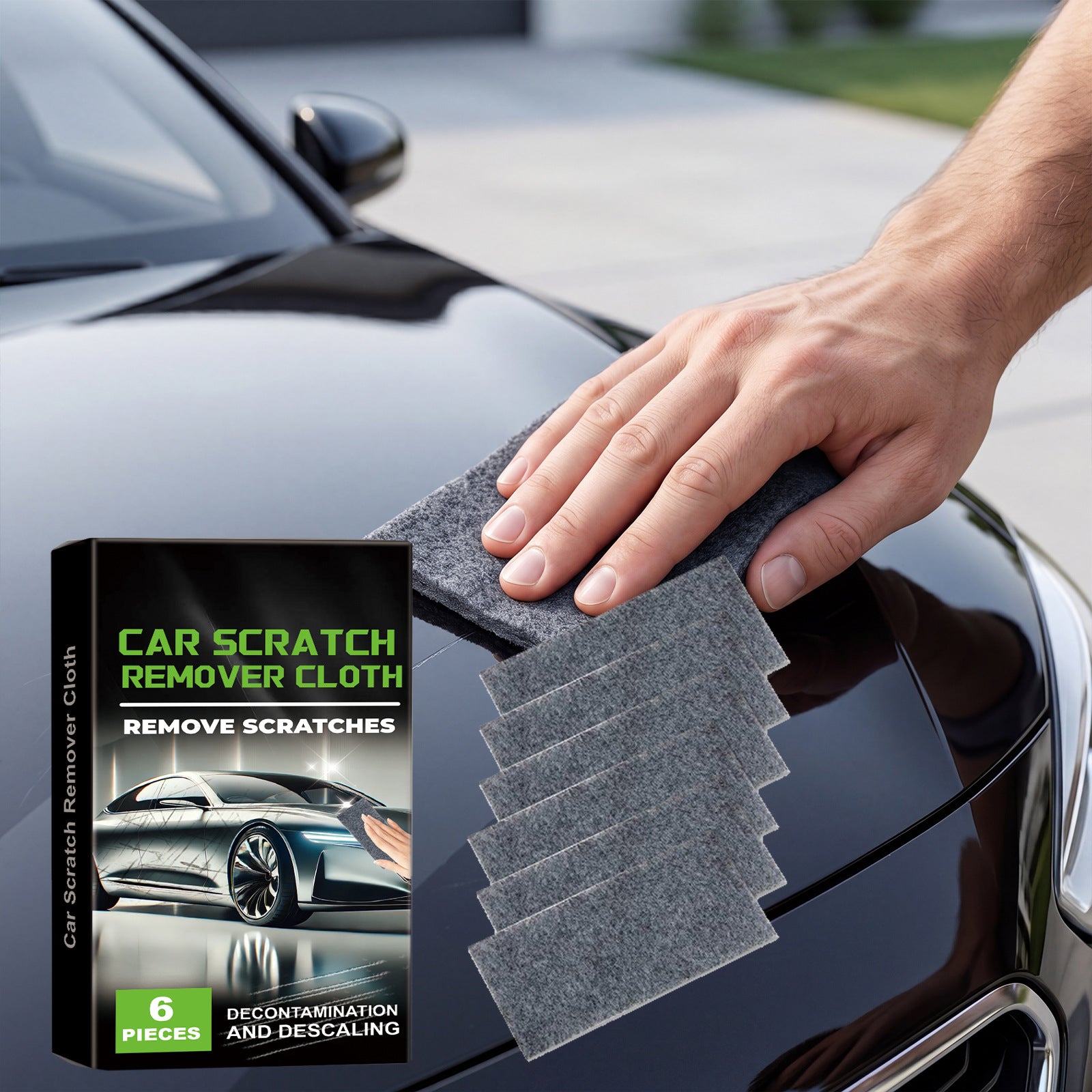 Car Scratch Remover Cloth