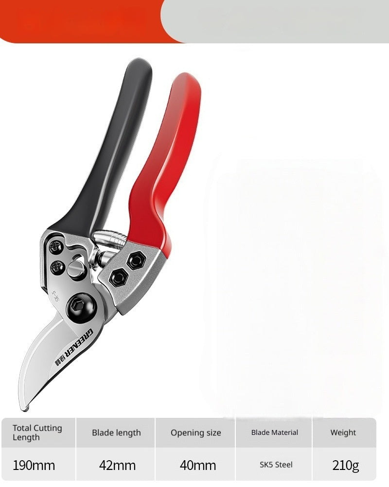 Green Forest Scissors Professional Gardening Tools