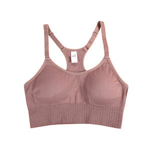 Womens Padded Free Sports Bra Sweat Wicking And High Impact Resistant