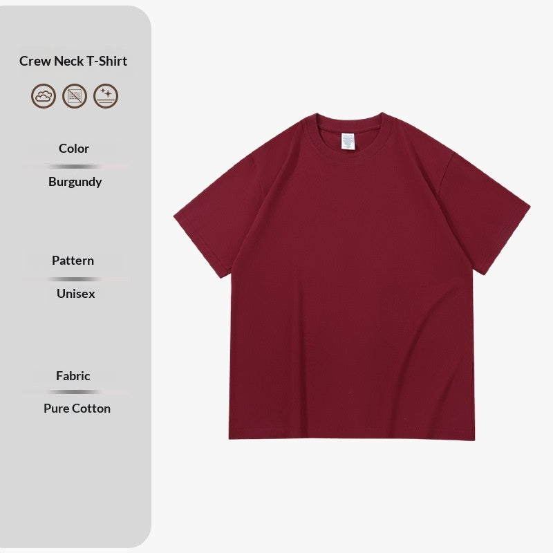 Large Size Multicolor Round Neck T-shirt