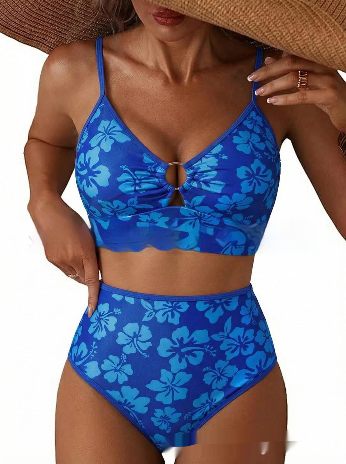 New Womens Figure-hugging Bikini Set