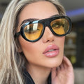 Small Frame Frog-style Sunglasses For Women
