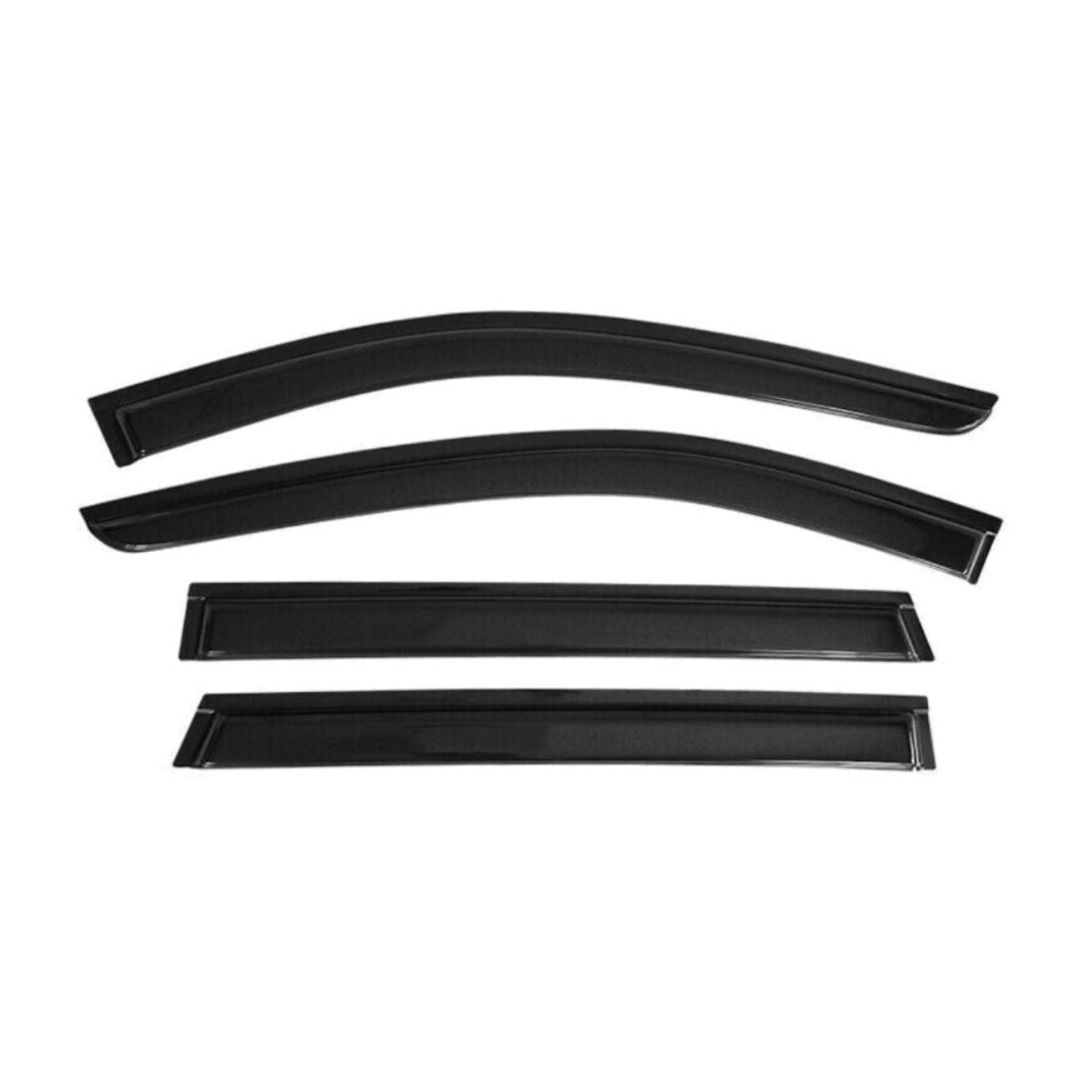 For 2014-2020 Rogue Acrylic Visor Vent Rain Sun Deflector Guard 4Pc Set