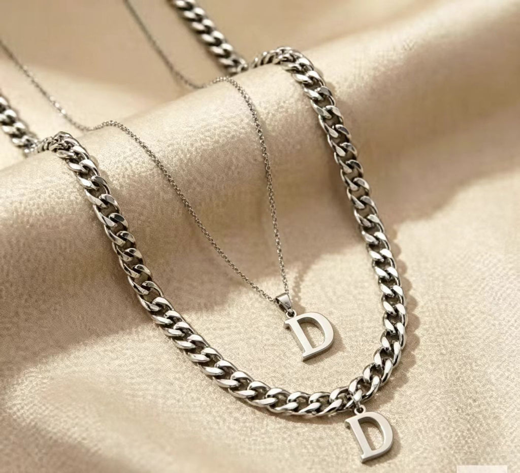 New 26-letter Pendant Sweater Chain Necklace