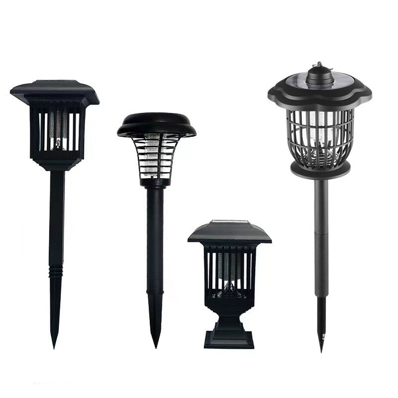 Solar-powered Mosquito Lamp Insect Repellent And Killer For Chinese-style Courtyards And Outdoor Use