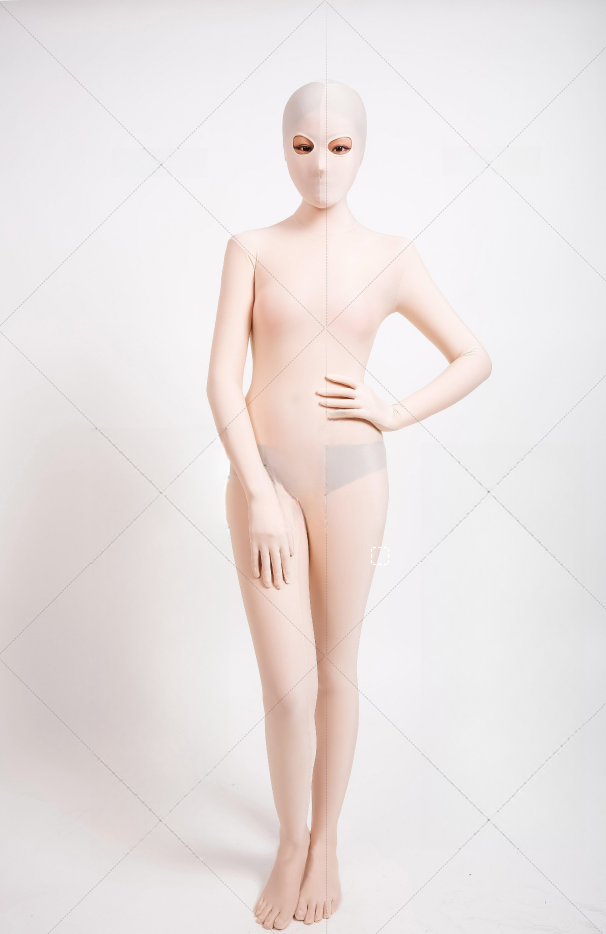 Flesh Full-wrapped Toe Tights Super Smooth Super Elastic Lycra Tights