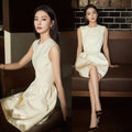Elegant Figure-flattering Evening Dress For Women