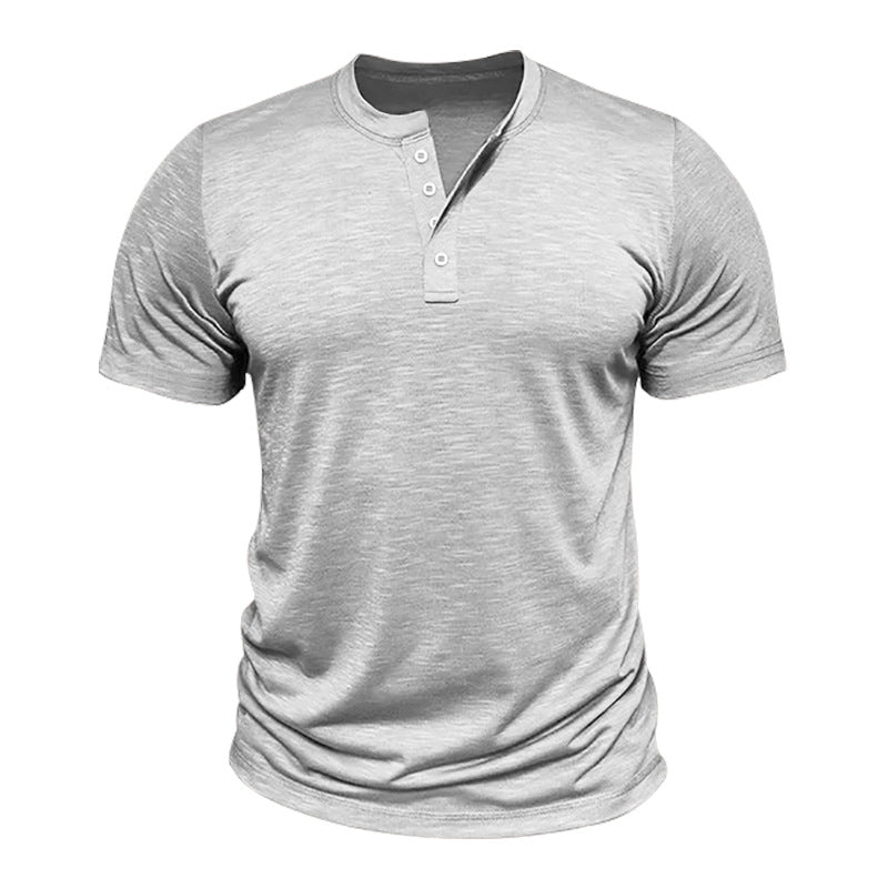 Men's Henley Shirt Amazon Top T-shirt
