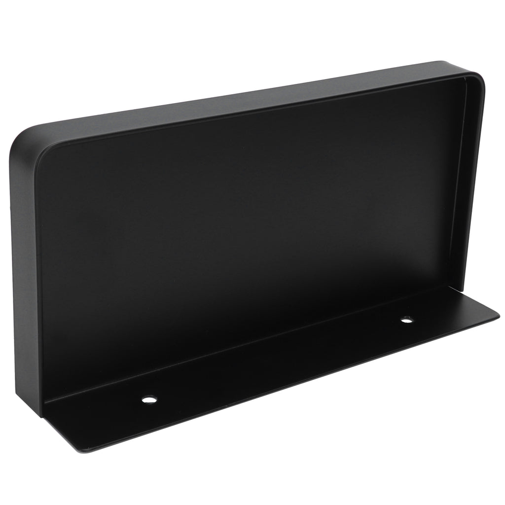 Bathroom Phone Holder Wall Mounted Thick Phone Storage Shelf Toilet Accessory 185x90mmBlack