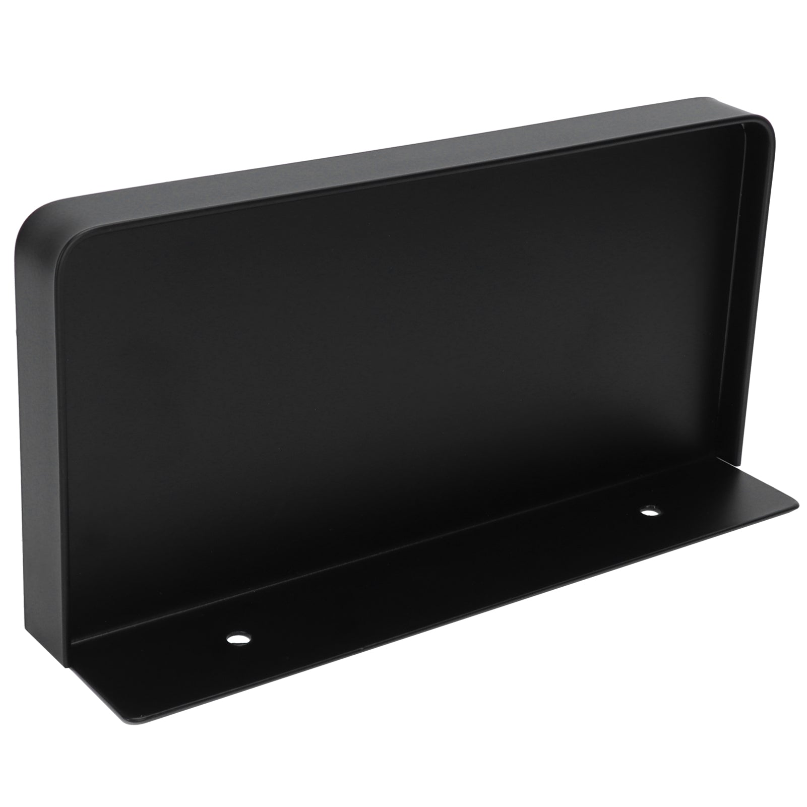Bathroom Phone Holder Wall Mounted Thick Phone Storage Shelf Toilet Accessory 185x90mmBlack