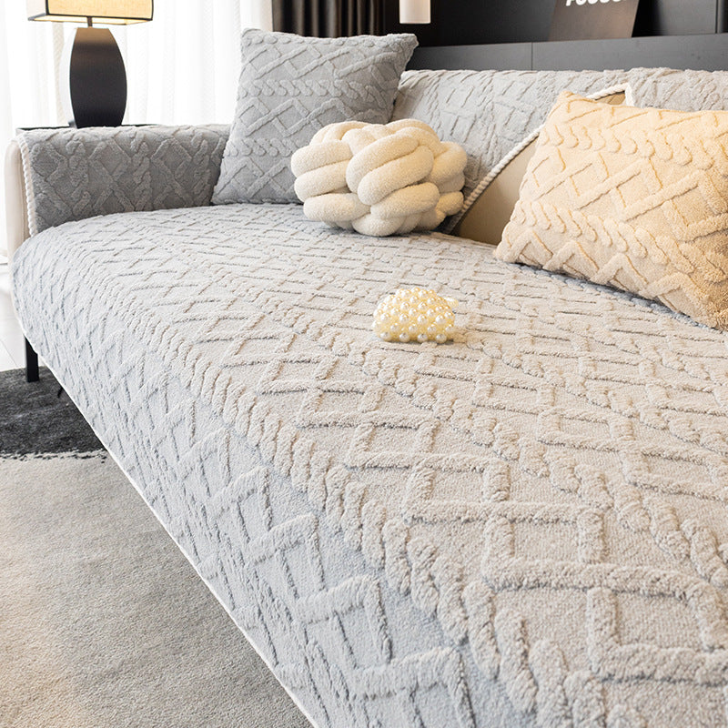 Thickened Plush Sofa Cushion For Home Use
