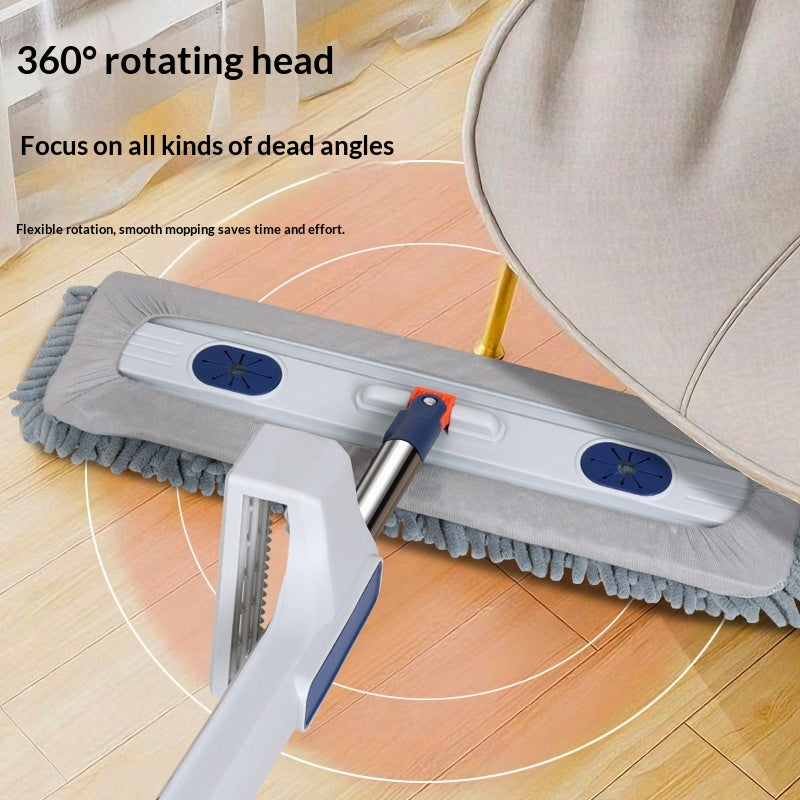 Hands Free Flat Mop Suitable For Both Wet And Dry Use