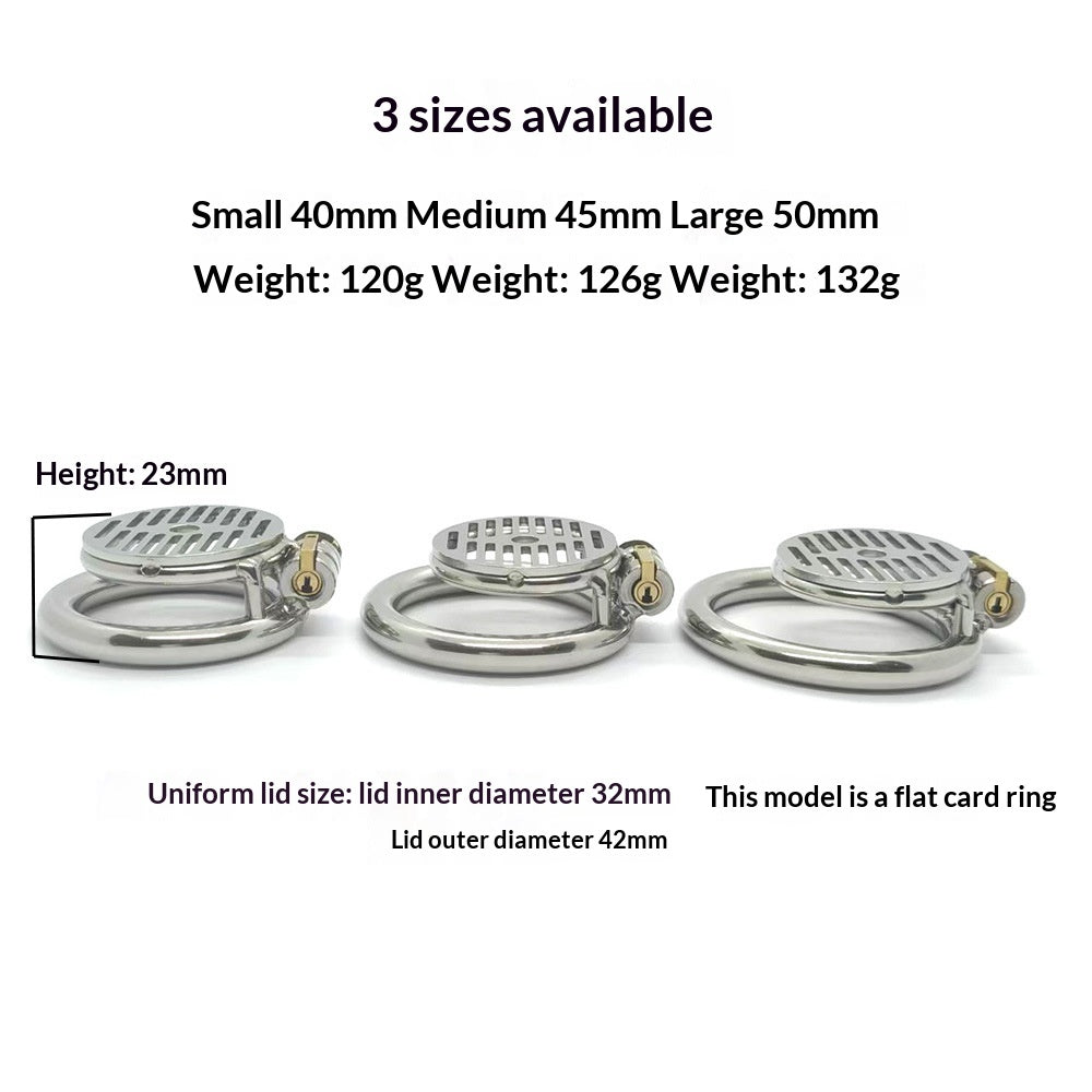 Stainless Steel Male Bondage Lock AlternativeToy