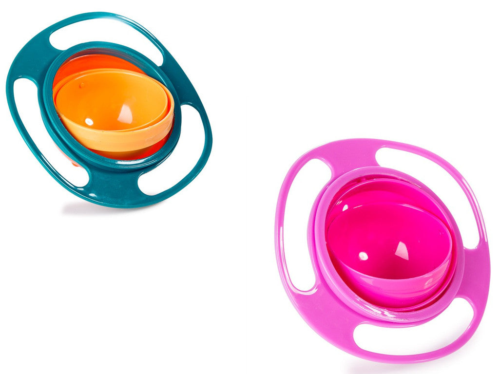 360 Rotate Universal Spill-proof Bowl Dishes