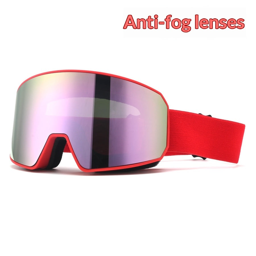 Cross-border Ski Goggles Double-layer Anti-fog Mountaineering Goggles