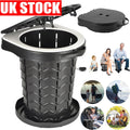 Portable Folding Camping Toilet Compact Potty Loo Caravan Toilet Picnic Fishing