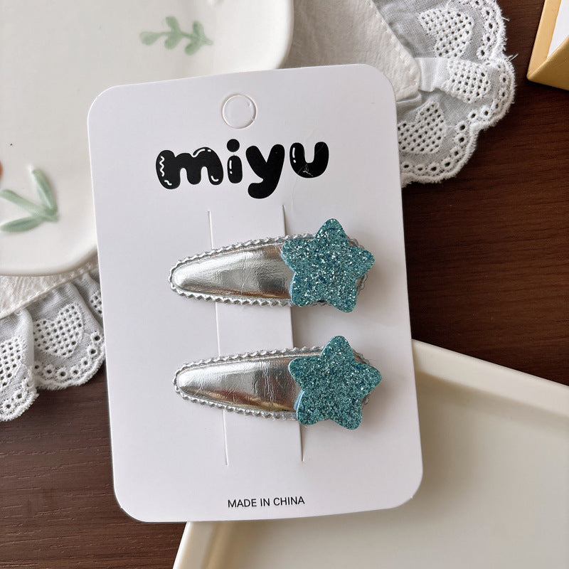 Versatile Childrens Hair Clip Made Of Leather