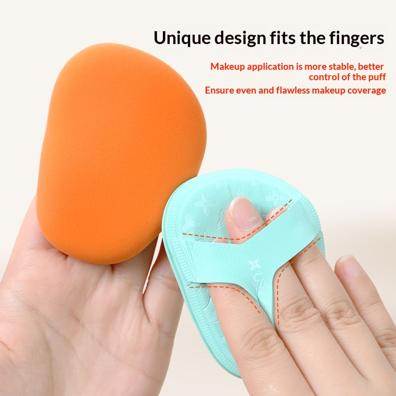 Flip-flop Facial Sponge & Flip-flop Makeup Sponge Cover Gift Set