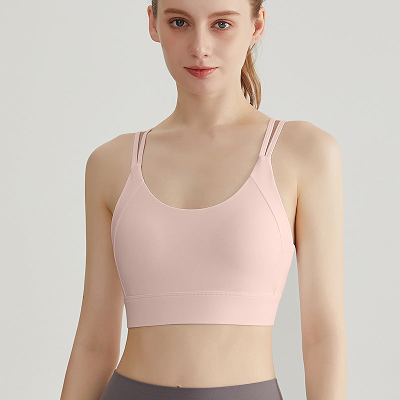 Outdoor Shock-absorbing Push-up Crisscross Back Yoga Vest