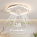Ultra Thin Bedroom Fan Light Integrated With High-end Feel And Creamy Breeze