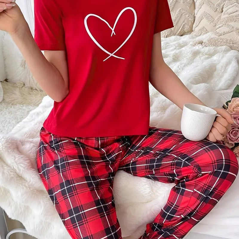 Womens Long Sleeve Longpants Pajama Set