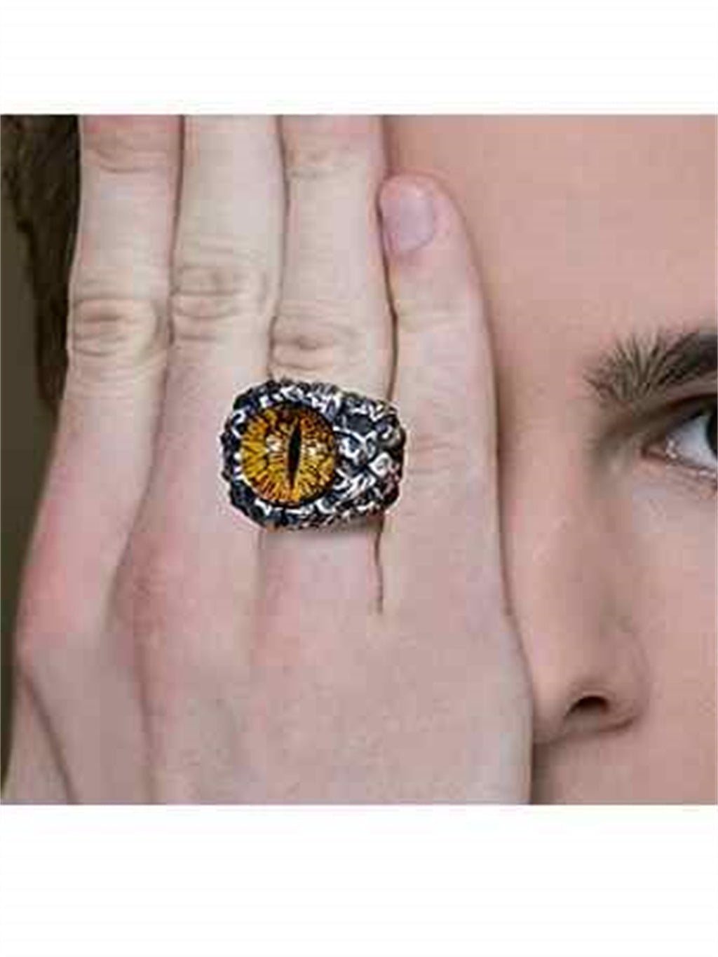 925 Sterling Silver  Ring Domineering Europe And America