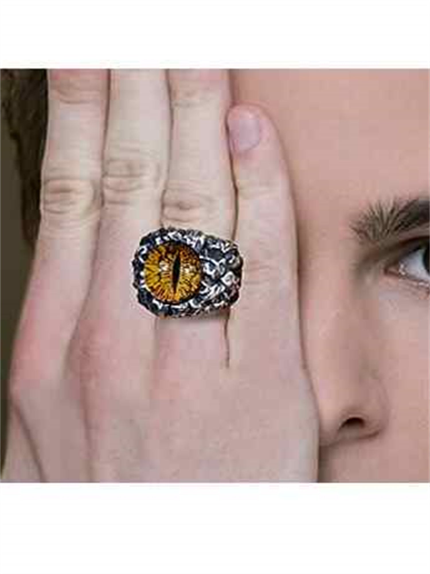 925 Sterling Silver  Ring Domineering Europe And America