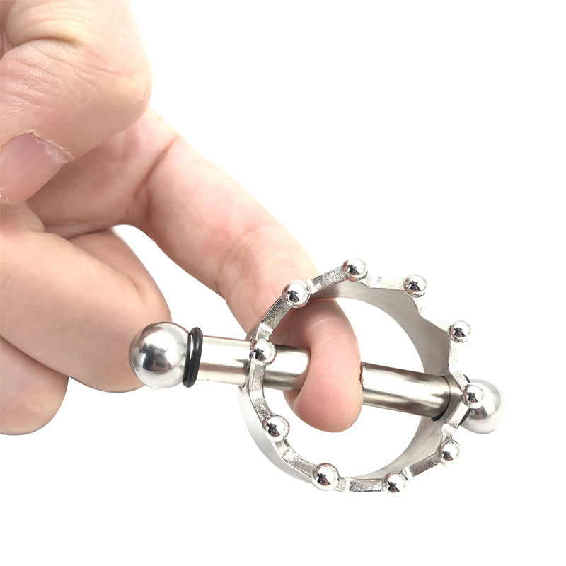 Metal Women's Crown Milk Clamp