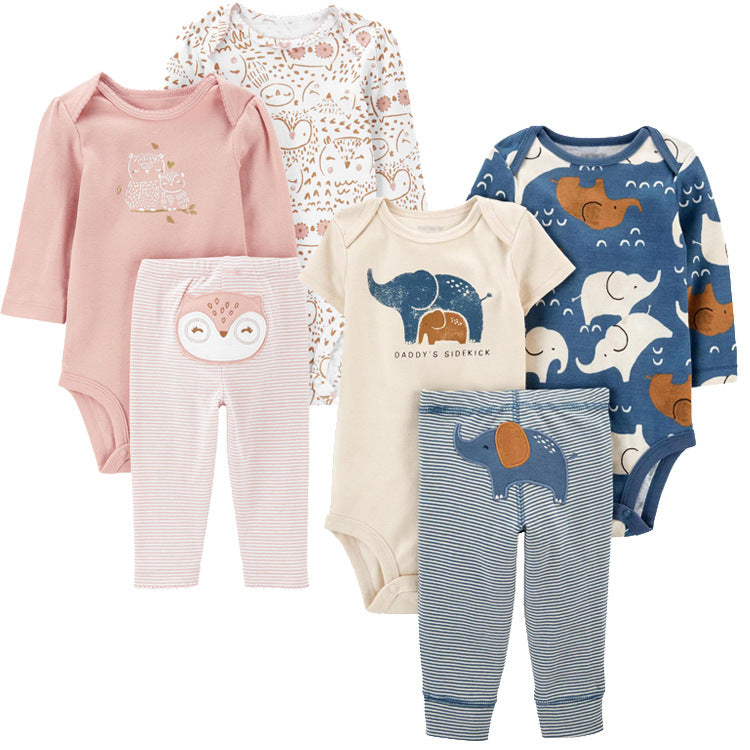 Childrens SpringAutumn New Arrival Infant And Toddler Three-Piece Set