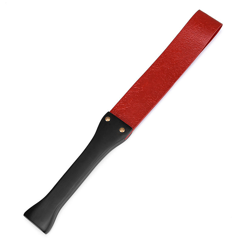 Retro Derma Whip Men's And Women's Sex Toy Passion Game Racket Binding