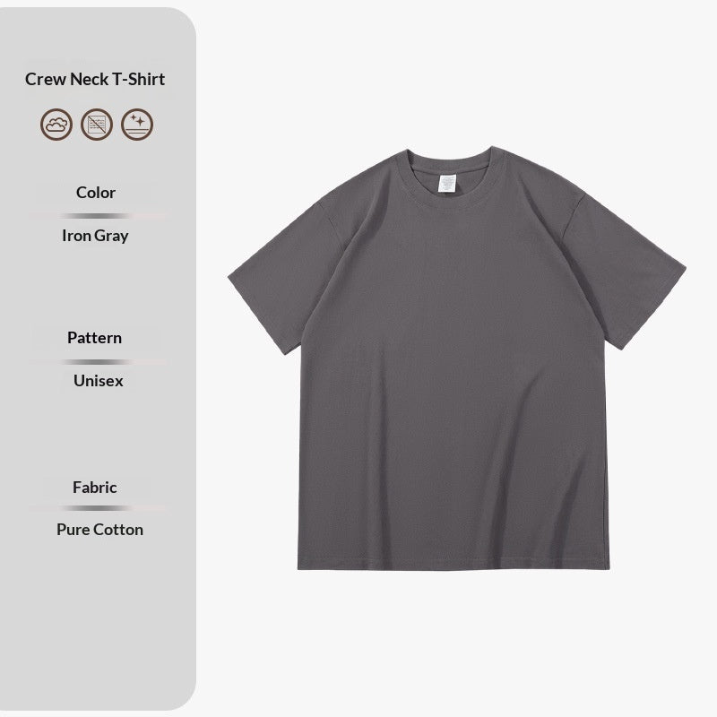 Large Size Multicolor Round Neck T-shirt
