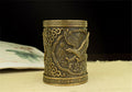 Brass Pen Holder Horse Ornaments Metal Crafts
