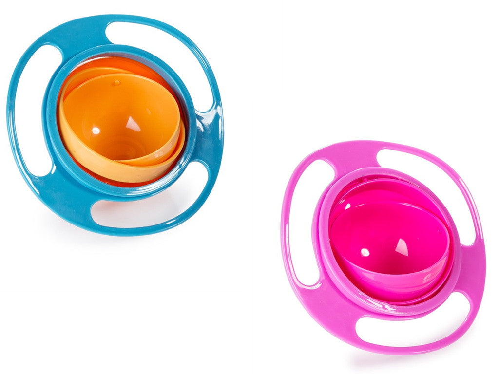 360 Rotate Universal Spill-proof Bowl Dishes