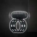 Male Locking Sperm Ring Vibration Delay
