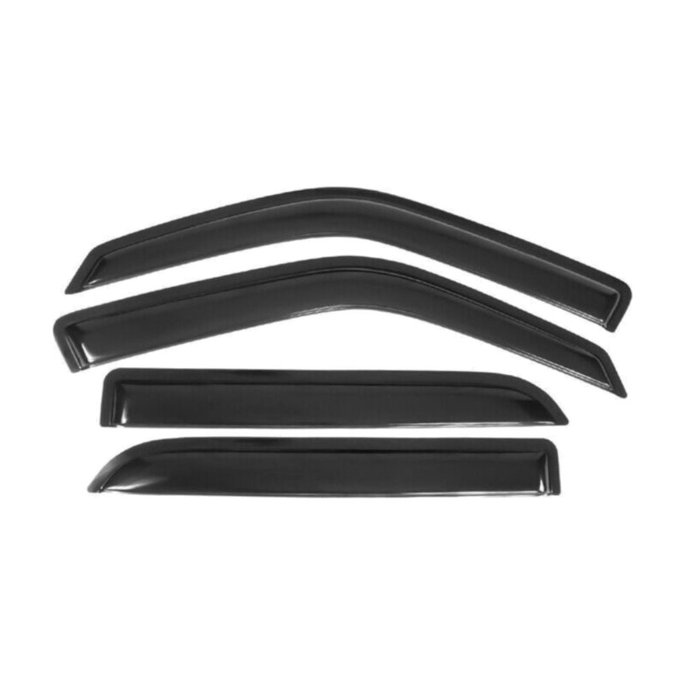 For 2001-2003 F-150 2002-2003 Blackwood Crew Cab Window Visor Rain Sun Guard 4Pc