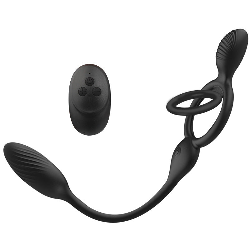 Husband And Wife Shared Double Shock Men's Butt Plug Stick Prostate Massager