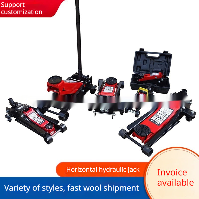 Single- And Double-pump Ultra-low-profile Horizontal Jack