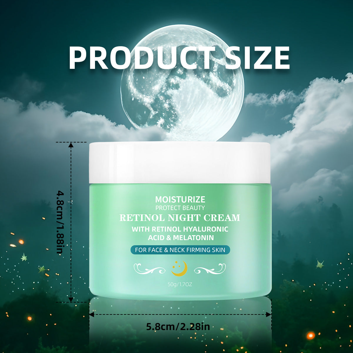 Smooth Fine-Hole Sleeping Cream With Retinol
