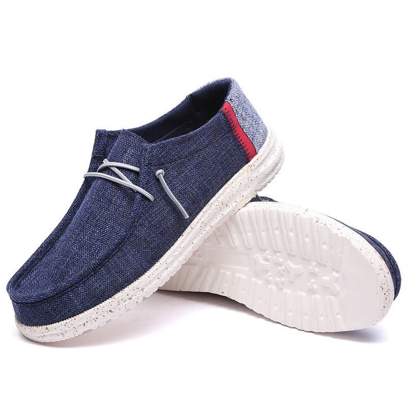 Canvas Casual Shoes Lightweight Slip-on Design For Effortless Wear