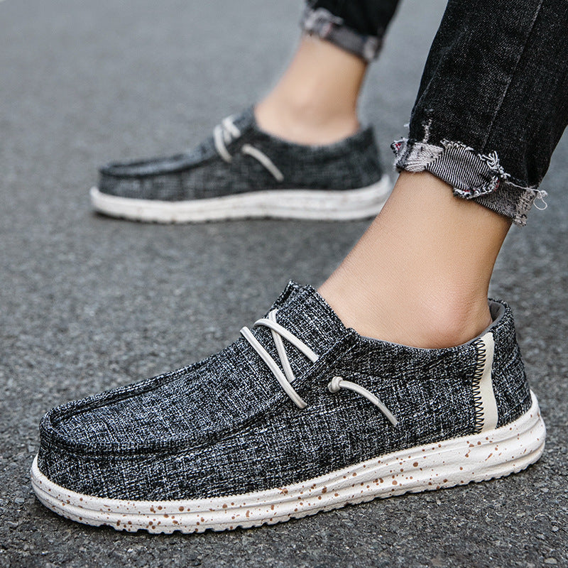 Canvas Casual Shoes Lightweight Slip-on Design For Effortless Wear