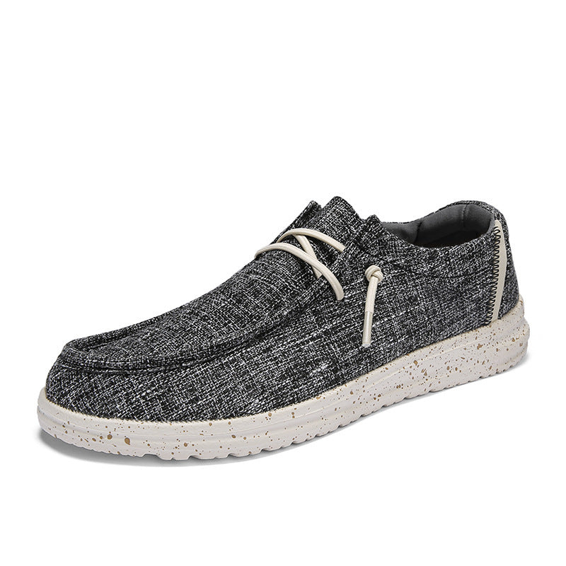 Canvas Casual Shoes Lightweight Slip-on Design For Effortless Wear