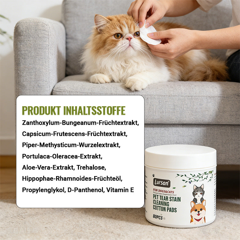 Pet Tear Stain Cleaning Pads